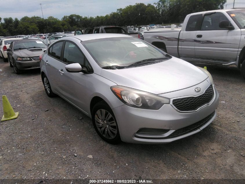 2015 KIA FORTE LX - KNAFK4A6XF5393352