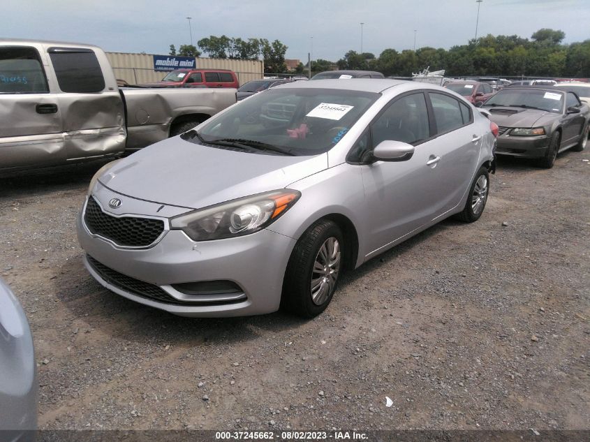 2015 KIA FORTE LX - KNAFK4A6XF5393352