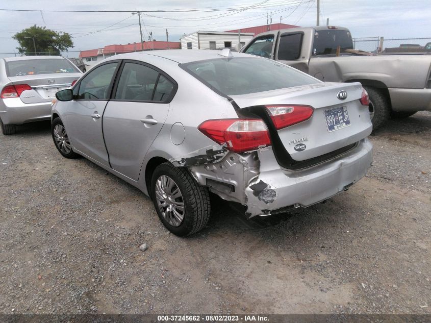 2015 KIA FORTE LX - KNAFK4A6XF5393352