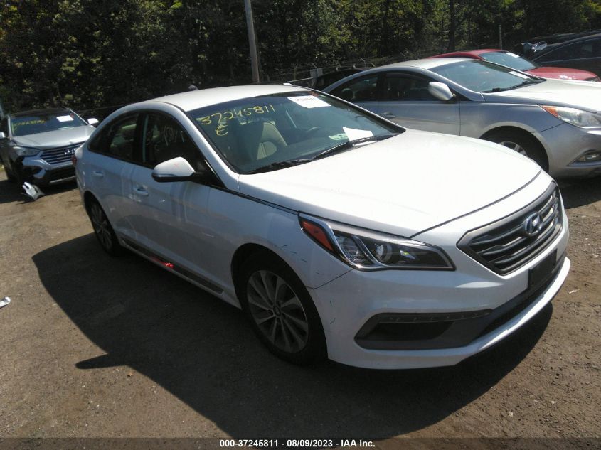 2017 HYUNDAI SONATA SPORT - 5NPE34AF6HH495696