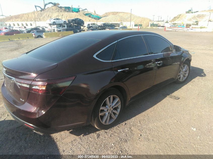 2014 TOYOTA AVALON LIMITED - 4T1BK1EB8EU100474