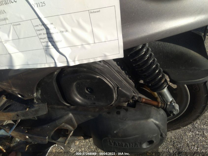 2007 YAMAHA YJ125 LPRSE13Y27A504498