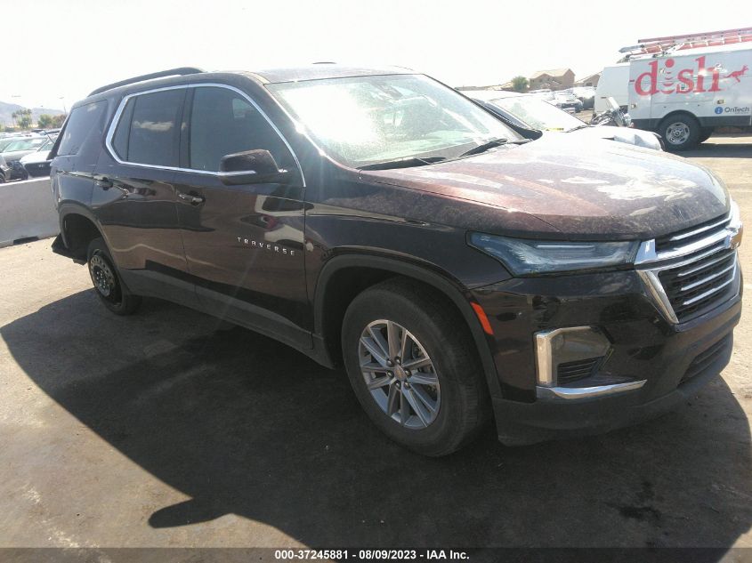 2022 CHEVROLET TRAVERSE LT - 1GNERGKW7NJ128735