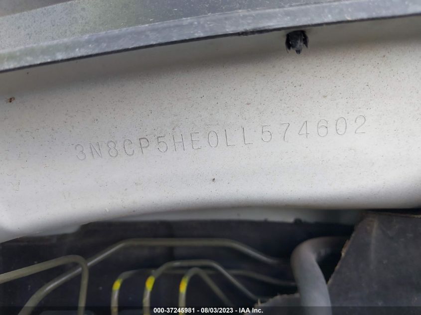 2020 NISSAN KICKS - 3N8CP5HE0LL574602