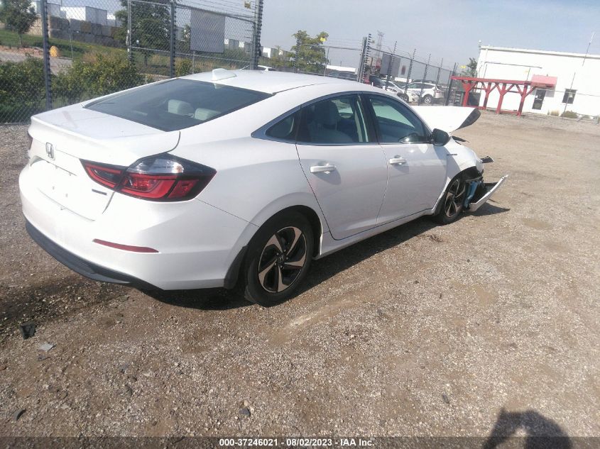 2021 HONDA INSIGHT EX 19XZE4F5XME007165