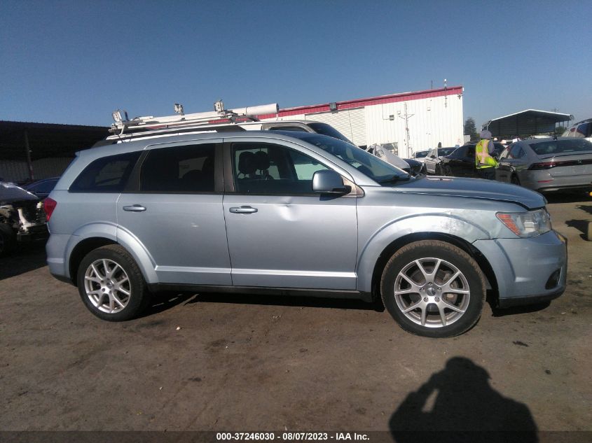 2013 DODGE JOURNEY SXT - 3C4PDCBG8DT584560