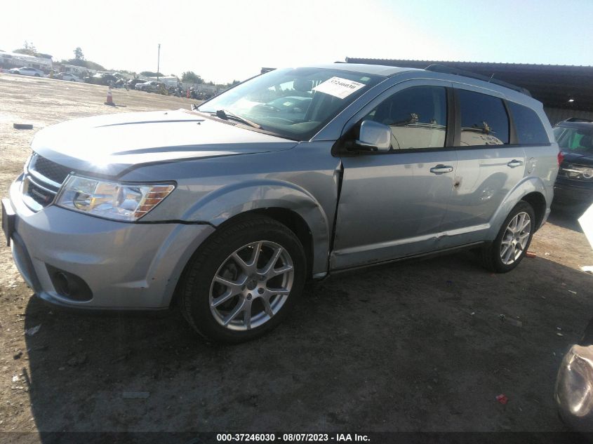 2013 DODGE JOURNEY SXT - 3C4PDCBG8DT584560
