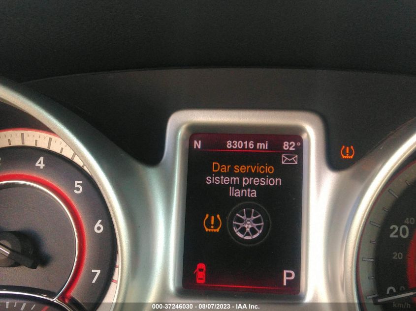 2013 DODGE JOURNEY SXT - 3C4PDCBG8DT584560