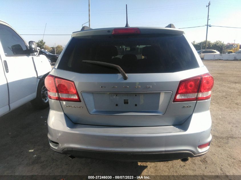 2013 DODGE JOURNEY SXT - 3C4PDCBG8DT584560
