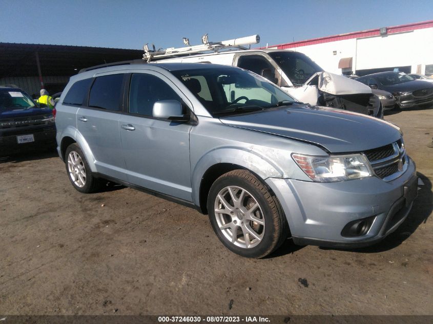 2013 DODGE JOURNEY SXT - 3C4PDCBG8DT584560