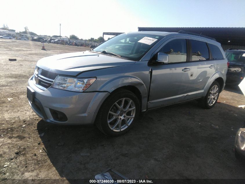 2013 DODGE JOURNEY SXT - 3C4PDCBG8DT584560