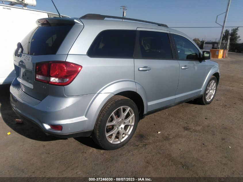 2013 DODGE JOURNEY SXT - 3C4PDCBG8DT584560