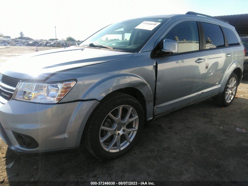 2013 DODGE JOURNEY SXT - 3C4PDCBG8DT584560
