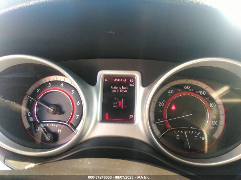 2013 DODGE JOURNEY SXT - 3C4PDCBG8DT584560