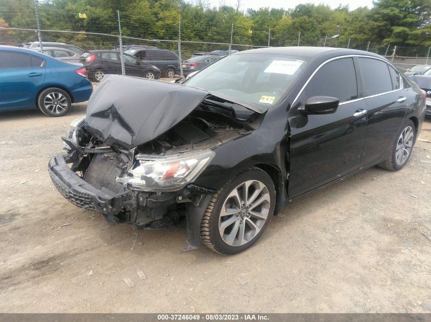 2014 HONDA ACCORD SEDAN SPORT - 1HGCR2F58EA308294