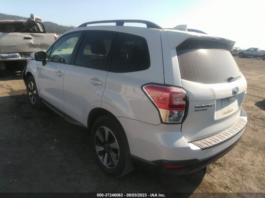 2017 SUBARU FORESTER 2.5I PREMIUM - JF2SJAGC3HH527007