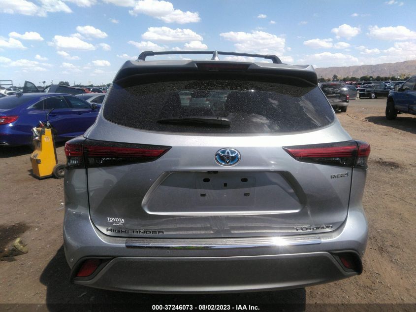 2021 TOYOTA HIGHLANDER HYBRID PLATINUM - 5TDEBRCH8MS070046