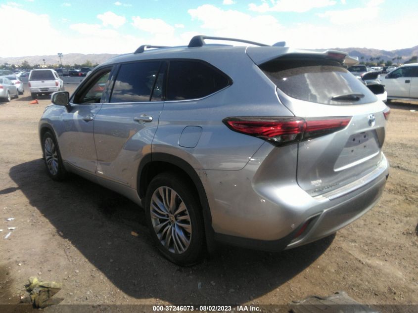 2021 TOYOTA HIGHLANDER HYBRID PLATINUM - 5TDEBRCH8MS070046