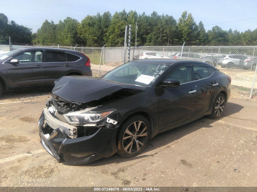 2017 NISSAN MAXIMA 3.5S/SV/SL/SR/PLAT - 1N4AA6AP4HC369444