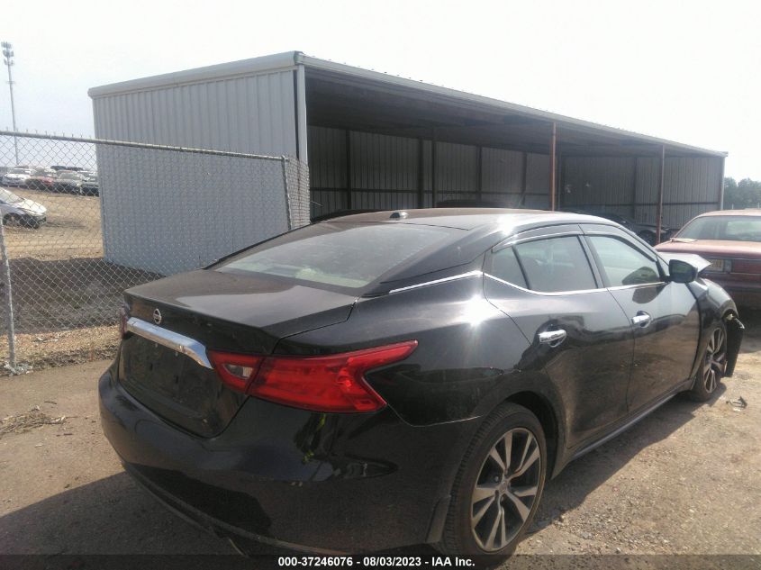 2017 NISSAN MAXIMA 3.5S/SV/SL/SR/PLAT - 1N4AA6AP4HC369444