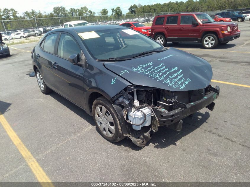 2015 TOYOTA COROLLA LE - 5YFBURHE3FP189968