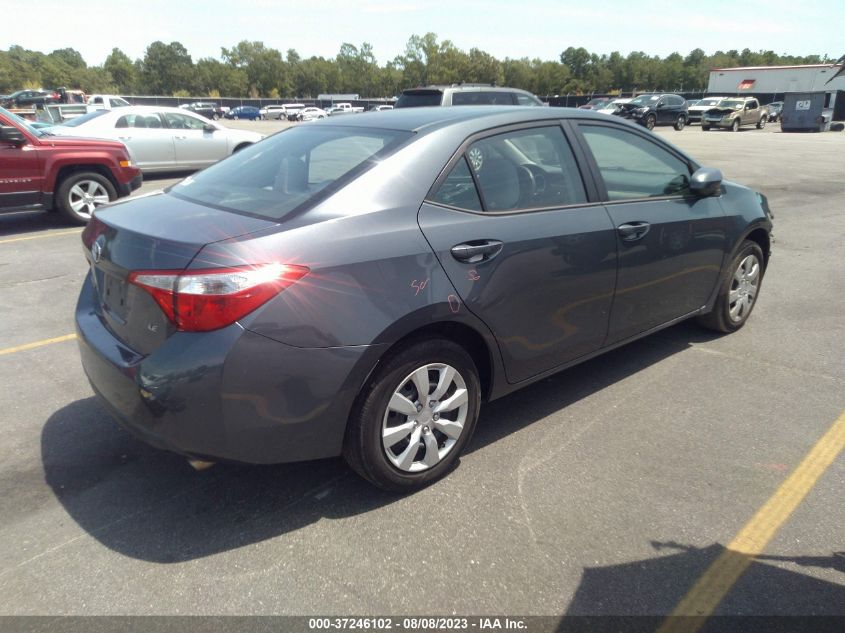 2015 TOYOTA COROLLA LE - 5YFBURHE3FP189968
