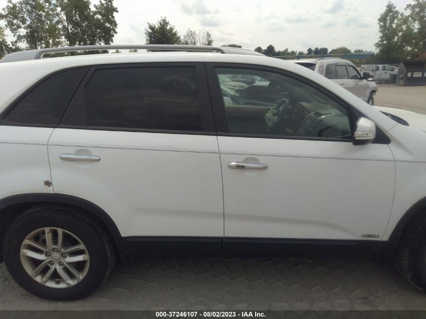 2014 KIA SORENTO LX - 5XYKTCA67EG514286