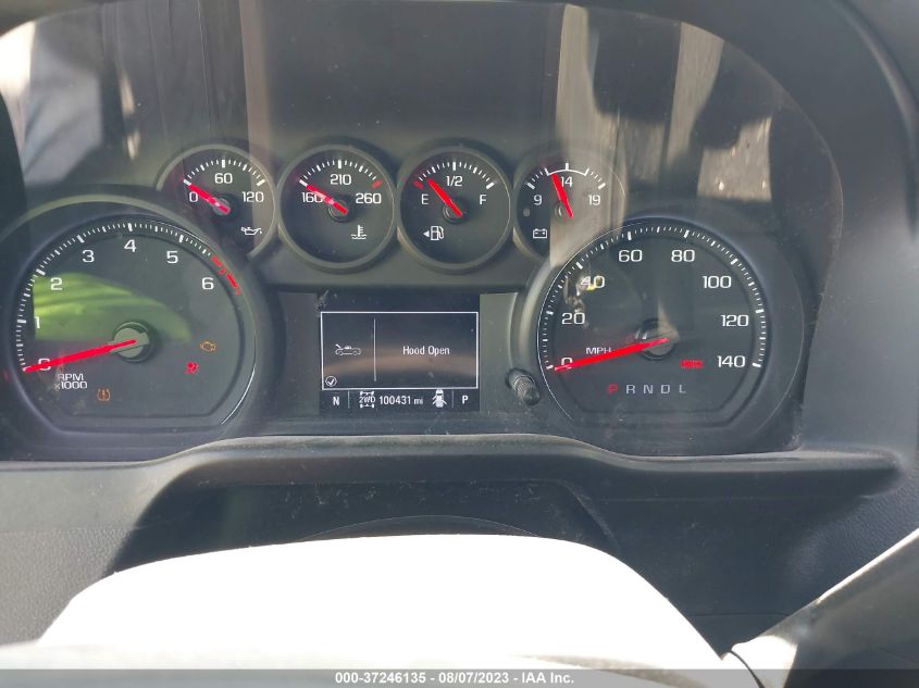 2020 CHEVROLET SILVERADO 1500 CUSTOM - 1GCPYBEH5LZ141549