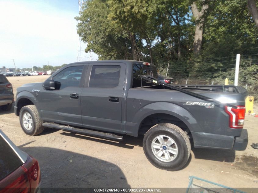 2016 FORD F-150 XLT/XL/LARIAT/PLATINUM - 1FTEW1EF7GFB76512