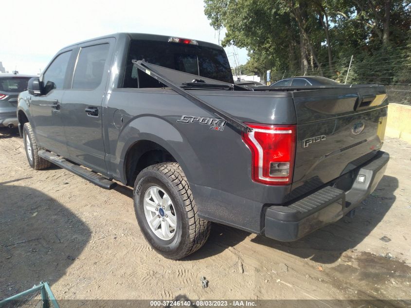 2016 FORD F-150 XLT/XL/LARIAT/PLATINUM - 1FTEW1EF7GFB76512