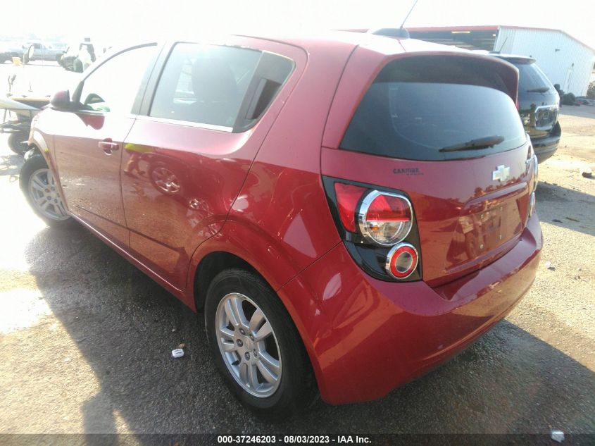2015 CHEVROLET SONIC LT - 1G1JC6SH3F4169151