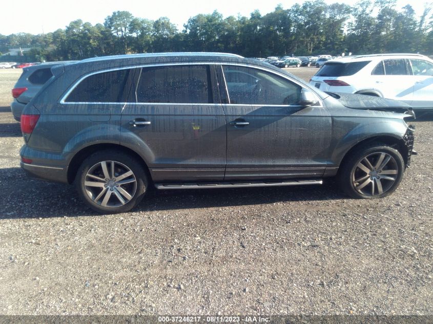 2015 AUDI Q7 3.0T PREMIUM PLUS - WA1LGAFE5FD020967
