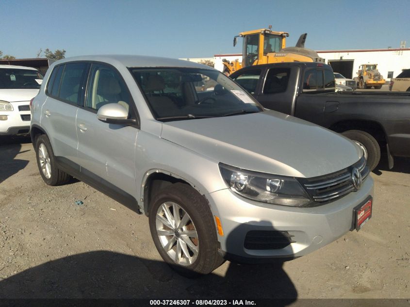 2014 VOLKSWAGEN TIGUAN SE - WVGBV3AX8EW502939