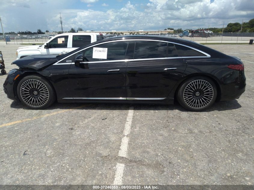 2022 MERCEDES-BENZ EQS EQS 450+ W1KCG2DB8NA015059