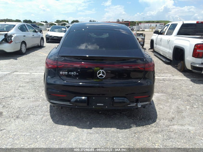 2022 MERCEDES-BENZ EQS EQS 450+ W1KCG2DB8NA015059