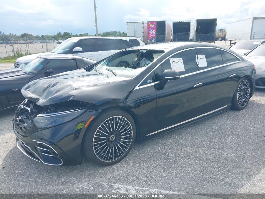 2022 MERCEDES-BENZ EQS EQS 450+ W1KCG2DB8NA015059