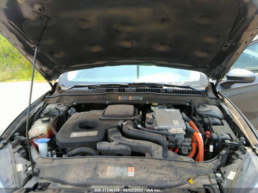 2016 FORD FUSION S HYBRID - 3FA6P0UU7GR369683
