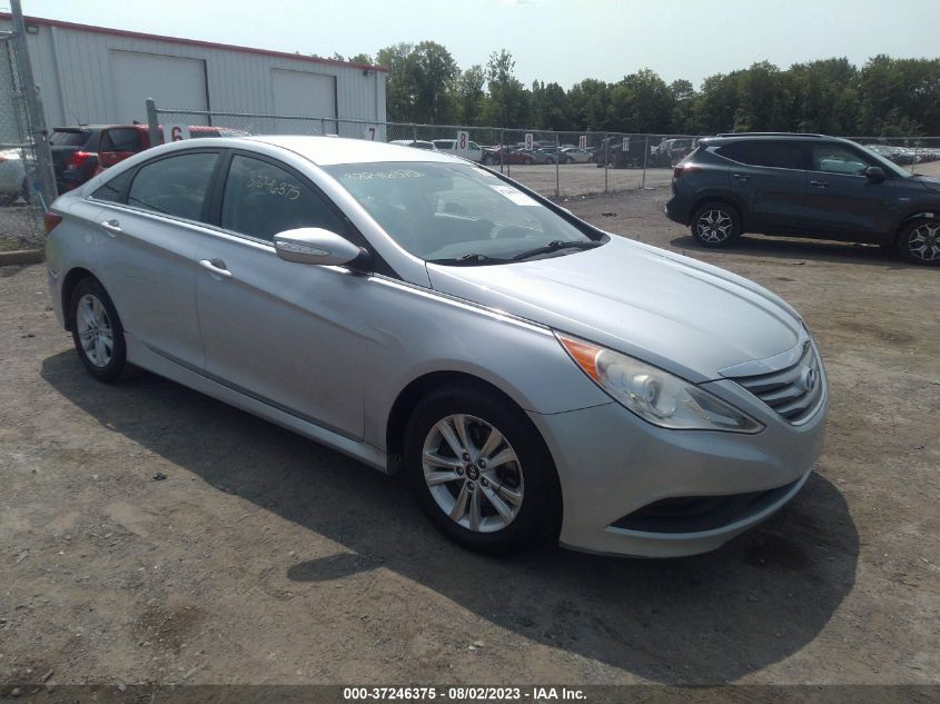 2014 HYUNDAI SONATA GLS - 5NPEB4AC1EH844820