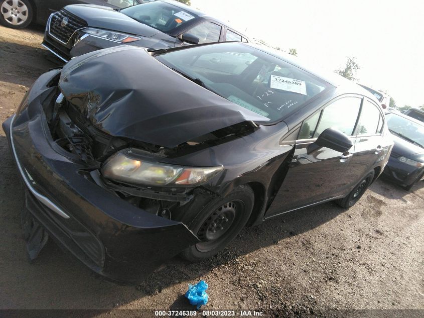 2014 HONDA CIVIC SEDAN LX - 19XFB2F56EE256872