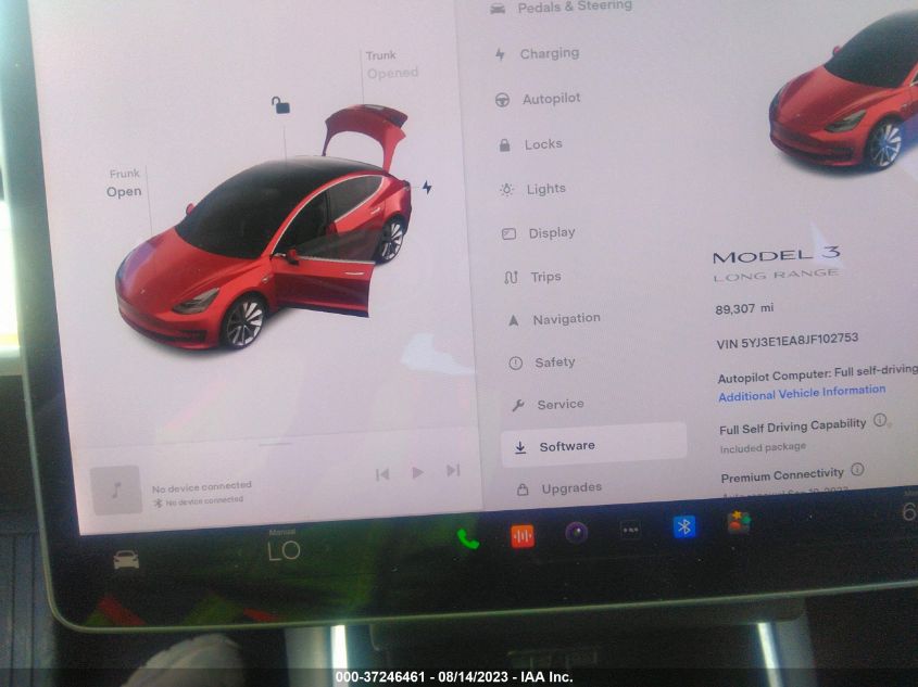 2018 TESLA MODEL 3 - 5YJ3E1EA8JF102753