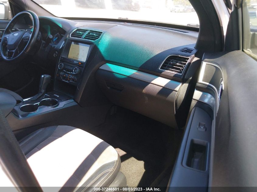 VIN 1FM5K7D88HGD89557 2017 FORD EXPLORER XLT