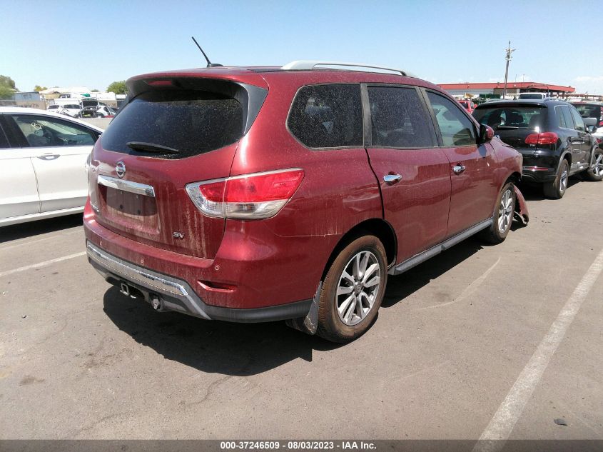 2013 NISSAN PATHFINDER SV - 5N1AR2MN8DC628769