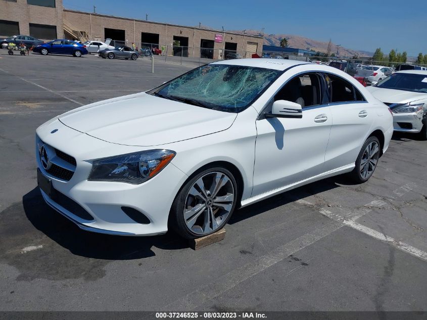 2019 MERCEDES-BENZ CLA CLA 250 - WDDSJ4EB2KN740233