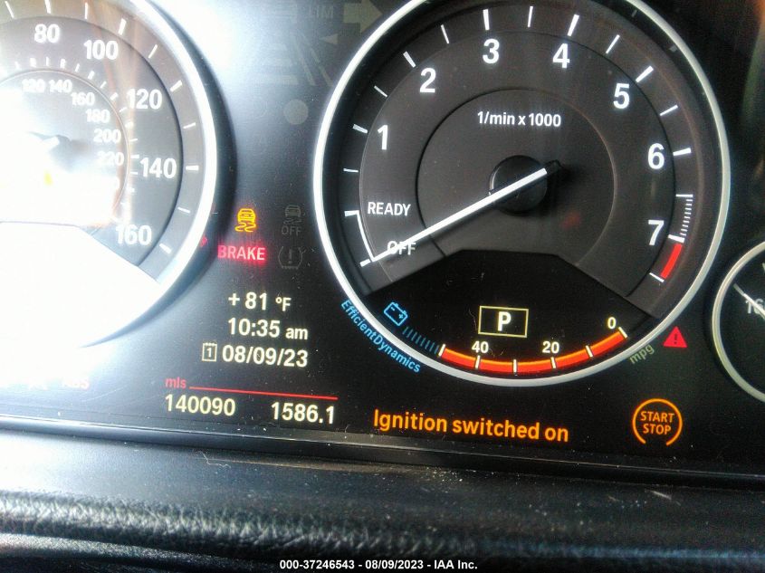 2013 BMW 3 SERIES 328I XDRIVE - WBA3B5C55DF596332