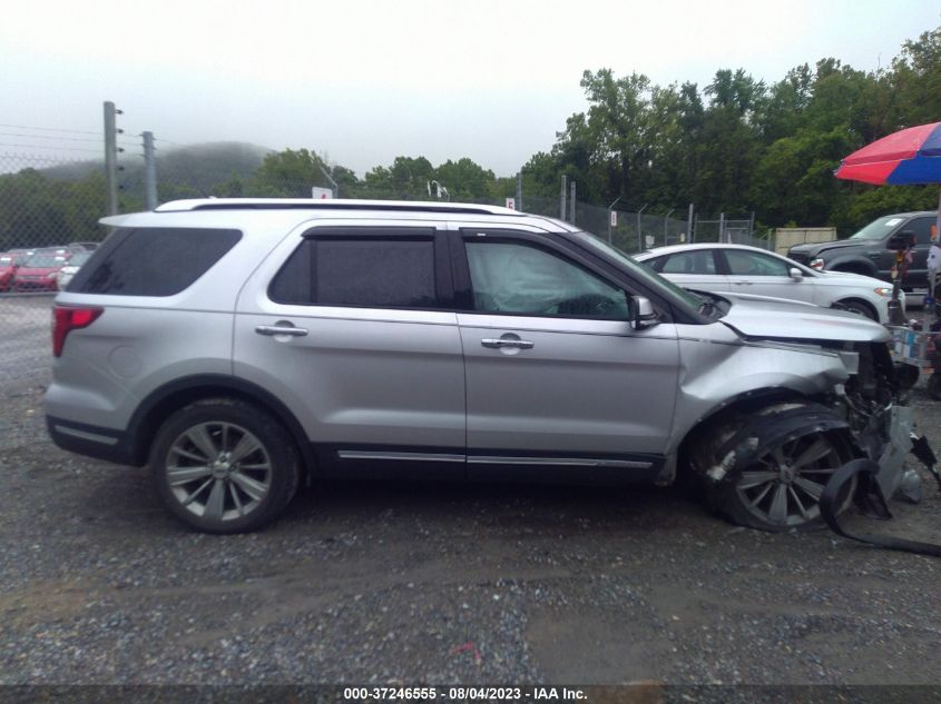 2018 FORD EXPLORER LIMITED - 1FM5K8F83JGB35344