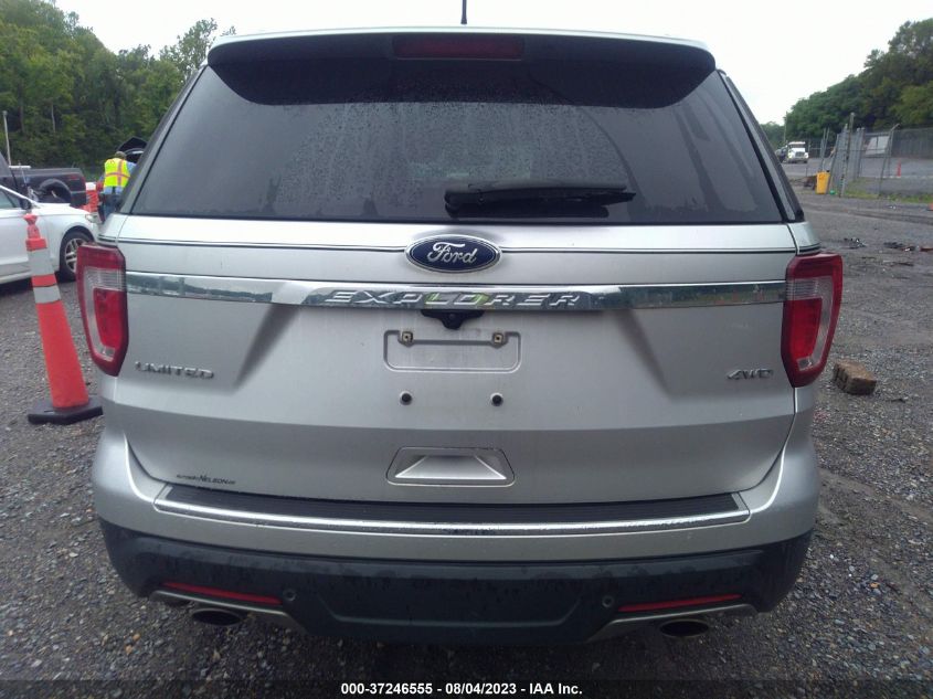2018 FORD EXPLORER LIMITED - 1FM5K8F83JGB35344