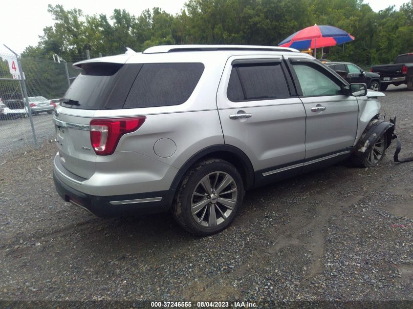 2018 FORD EXPLORER LIMITED - 1FM5K8F83JGB35344