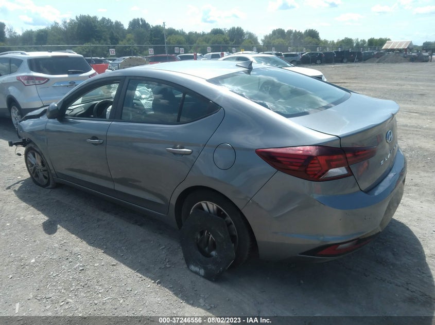 VIN KMHD84LF7KU742968 2019 HYUNDAI ELANTRA SEL