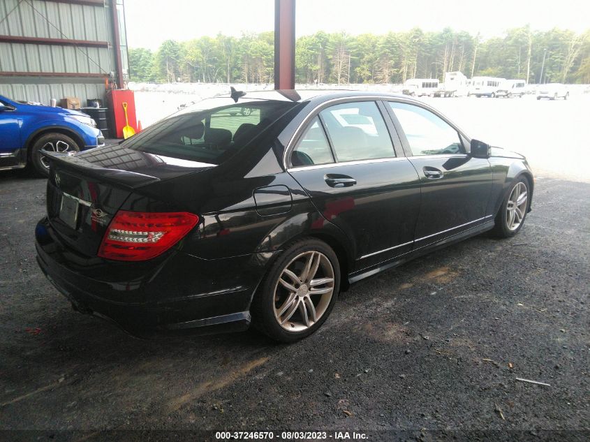 2013 MERCEDES-BENZ C-CLASS C 250 - WDDGF4HB5DR271783