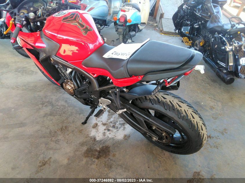 2018 HONDA CBR650 F - MLHRC7403J5400251